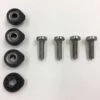 Crazyfly Hexa Binding Screws And Washers - Black(set Of 4) Discounts Apply ! -Wingboarding Shop crazyfly hexa screws and washers 1