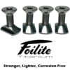 Foilite - M8 Titanium Hydrofoil Hardware Set - 4 Track Nuts And 4 M8 Screws Discounts Apply ! -Wingboarding Shop foilite titanium m8 screw track nut set 1