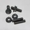 PKS - M6 Studs(4) With Flanged Nuts(4) For Hydrofoil Mounting Discounts Apply ! -Wingboarding Shop wizardhat pks m6 studs flanged nuts 1